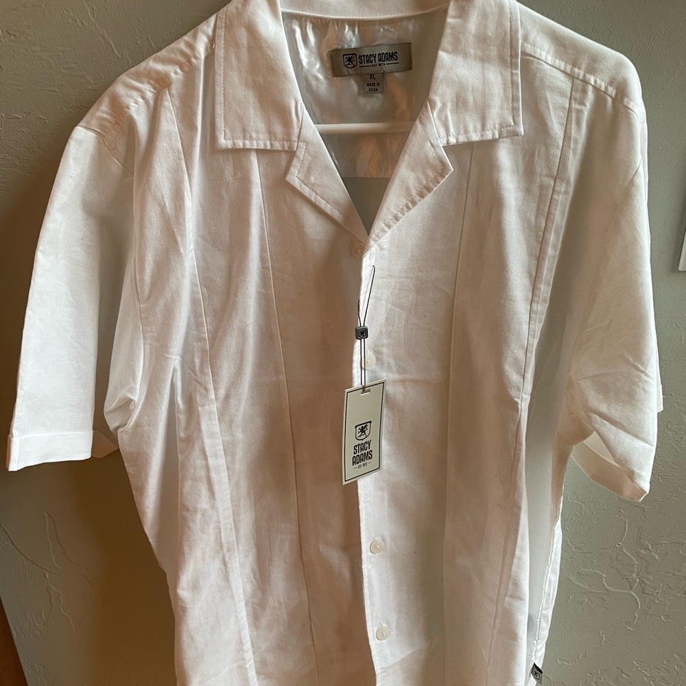 Mens short sleeve leisure suit